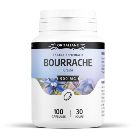 Bourrache BIO - 100 capsules 500mg